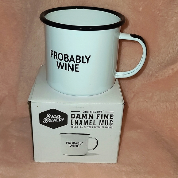 NWT Enamel Mug - Picture 1 of 2